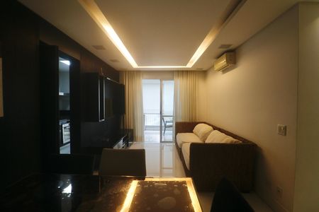 Sala de apartamento para alugar com 2 quartos, 118m² em Jardim Asturias, Guarujá
