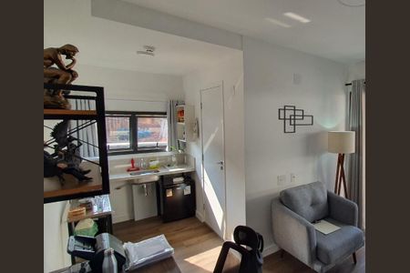 Cozinha de apartamento à venda com 1 quarto, 23m² em Vila Esperança, São Paulo