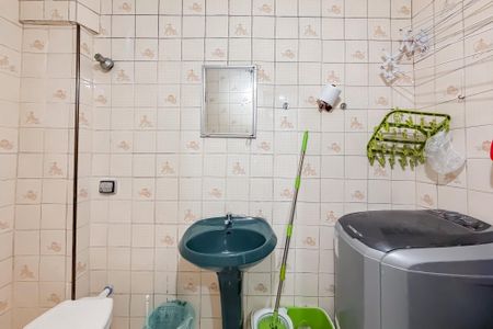Banheiro de kitnet/studio à venda com 1 quarto, 32m² em Liberdade, São Paulo