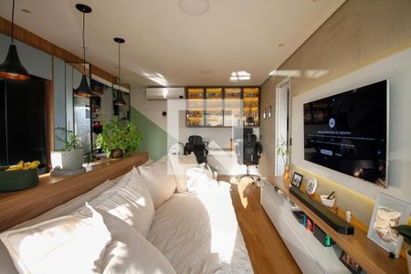 Sala de apartamento à venda com 1 quarto, 50m² em Pinheiros, São Paulo