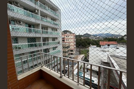 Apartamento à venda com 89m², 2 quartos e 1 vagaVaranda do Quarto 1