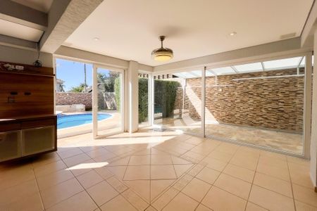 Churrasqueira de casa de condomínio à venda com 3 quartos, 325m² em Loteamento Residencial Fazenda São José, Valinhos