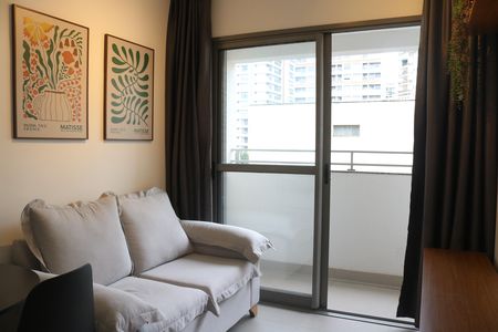 Sala de apartamento para alugar com 1 quarto, 29m² em Pompeia, São Paulo