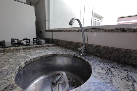Quarto, Sala, Cozinha de apartamento para alugar com 1 quarto, 15m² em Vila Sao Pedro, Santo André