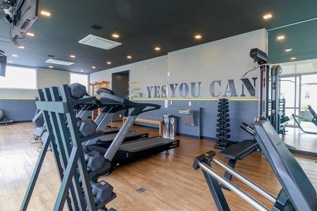 Studio à venda com 50m², 1 quarto e 1 vaga Studio à venda com 50m², 1 quarto e 1 vagaÁrea comum - Academia