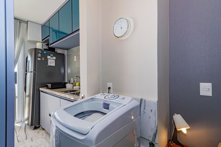 Studio à venda com 50m², 1 quarto e 1 vaga Studio à venda com 50m², 1 quarto e 1 vagaDetalhe da area de serviço
