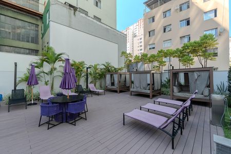 Studio para alugar com 35m², 1 quarto e 1 vagaÁrea comum - Piscina