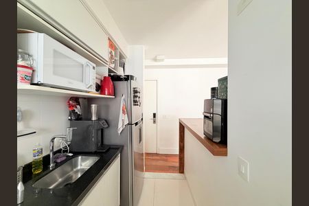 Cozinha de apartamento à venda com 1 quarto, 50m² em Vila Gertrudes, São Paulo