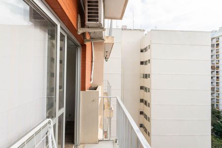 Varanda da Sala de apartamento à venda com 1 quarto, 60m² em Tijuca, Rio de Janeiro