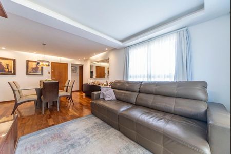 Sala de apartamento à venda com 3 quartos, 130m² em Jardim Bela Vista, Santo André