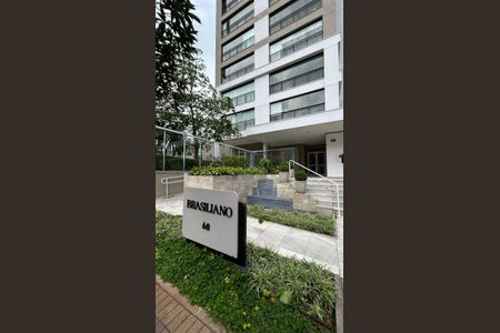 Fachada de apartamento à venda com 1 quarto, 40m² em Brooklin, São Paulo