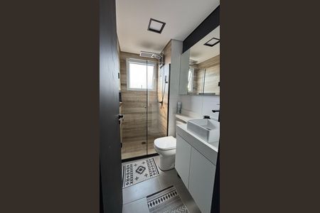 Banheiro de apartamento para alugar com 2 quartos, 46m² em Barro Branco, Cotia