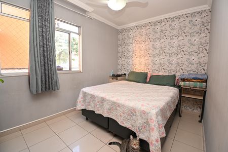Quarto Suíte de apartamento à venda com 3 quartos, 75m² em Cabral, Contagem
