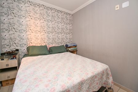 Quarto Suíte de apartamento à venda com 3 quartos, 75m² em Cabral, Contagem