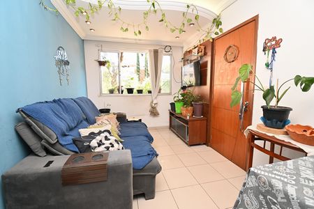 Sala de apartamento à venda com 3 quartos, 75m² em Cabral, Contagem