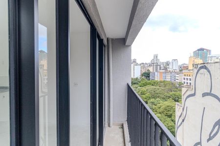 Varanda de kitnet/studio à venda com 1 quarto, 19m² em Campos Elíseos, São Paulo