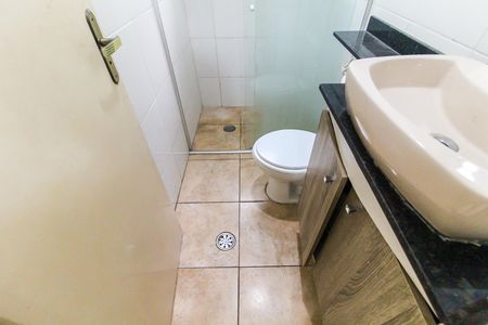 Casa de condomínio para alugar com 80m², 2 quartos e 1 vagaBanheiro