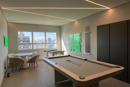 Apartamento para alugar com 110m², 2 quartos e 1 vaga Apartamento para alugar com 110m², 2 quartos e 1 vagaÁrea comum - Salão de jogos