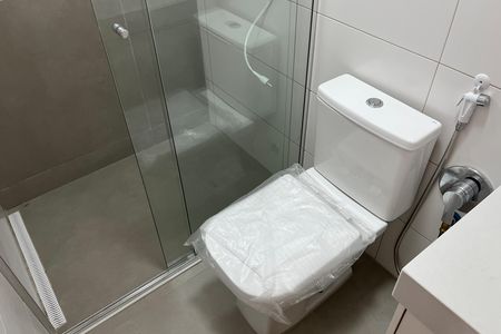 Apartamento para alugar com 110m², 2 quartos e 1 vagaBanheiro da Suíte 1