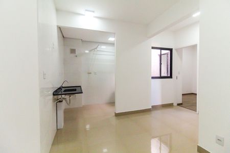 Sala/Cozinha de apartamento para alugar com 2 quartos, 33m² em Vila Brasil, São Paulo