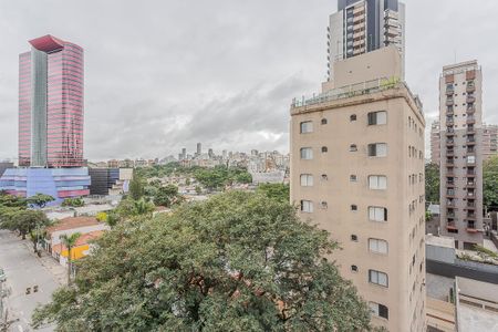 Vista da Varanda de kitnet/studio à venda com 1 quarto, 25m² em Pinheiros, São Paulo