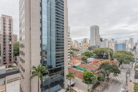 Vista da Varanda de kitnet/studio à venda com 1 quarto, 25m² em Pinheiros, São Paulo