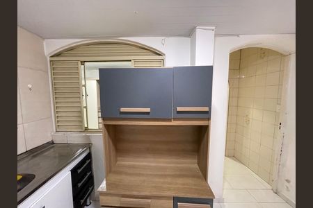 Sala/Cozinha de casa para alugar com 1 quarto, 47m² em Ferreira, São Paulo