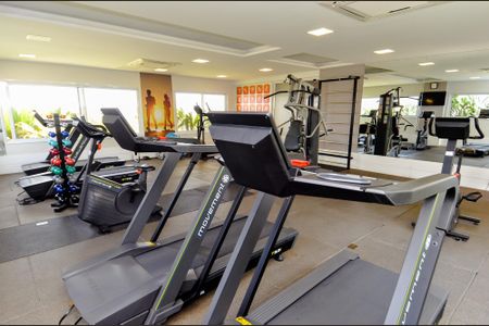 Studio para alugar com 36m², 1 quarto e 1 vaga Studio para alugar com 36m², 1 quarto e 1 vagaAcademia