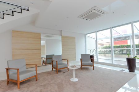 Studio para alugar com 36m², 1 quarto e 1 vaga Studio para alugar com 36m², 1 quarto e 1 vagaHall Social