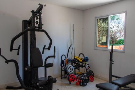 Apartamento para alugar com 55m², 2 quartos e 1 vaga Apartamento para alugar com 55m², 2 quartos e 1 vagaÁREA COMUM - ACADEMIA