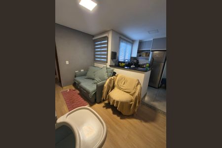 Sala de apartamento à venda com 2 quartos, 94m² em Jardim do Estádio, Santo André