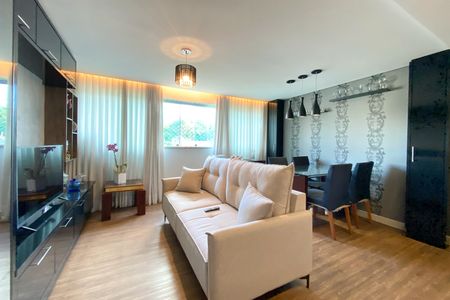 Sala de apartamento à venda com 3 quartos, 100m² em União, Belo Horizonte