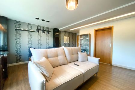 Sala de apartamento à venda com 3 quartos, 100m² em União, Belo Horizonte