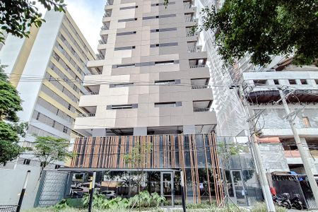 Apartamento para alugar com 45m², 1 quarto e 1 vaga Apartamento para alugar com 45m², 1 quarto e 1 vagaFachada