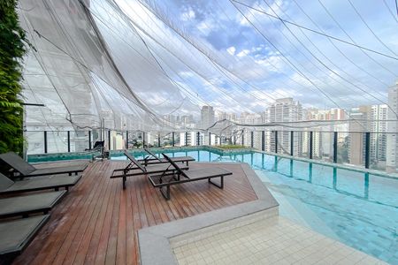 Apartamento para alugar com 45m², 1 quarto e 1 vaga Apartamento para alugar com 45m², 1 quarto e 1 vagaÁrea comum - Piscina