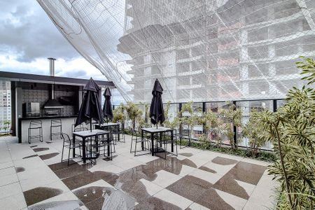 Apartamento para alugar com 45m², 1 quarto e 1 vaga Apartamento para alugar com 45m², 1 quarto e 1 vagaÁrea comum - Churrasqueira