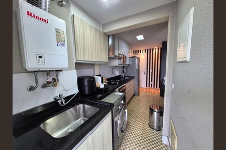 cozinha de apartamento para alugar com 1 quarto, 49m² em Vila Andrade, São Paulo