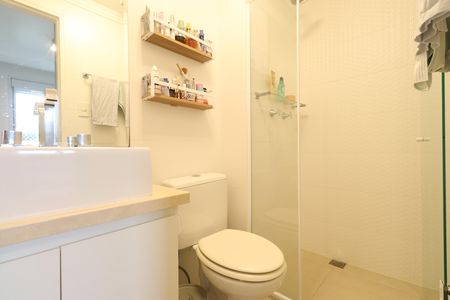 Apartamento para alugar com 62m², 2 quartos e 2 vagasBanheiro da Suíte