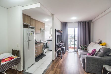 Sala  de apartamento à venda com 2 quartos, 59m² em Bethaville I, Barueri