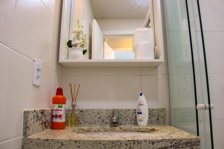 Apartamento para alugar com 55m², 1 quarto e 1 vaga Apartamento para alugar com 55m², 1 quarto e 1 vagaBanheiro da Suíte