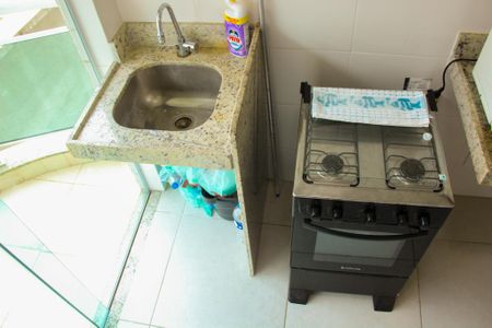 Apartamento para alugar com 55m², 1 quarto e 1 vaga Apartamento para alugar com 55m², 1 quarto e 1 vagaCozinha e Área de Serviço