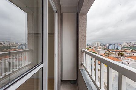 Varanda de kitnet/studio para alugar com 1 quarto, 19m² em Vila Santo Estefano, São Paulo