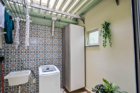 Área de Serviço de apartamento à venda com 2 quartos, 37m² em Vila Linda, Santo André