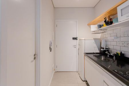 Studio à venda com 27m², 1 quarto e sem vagaCozinha