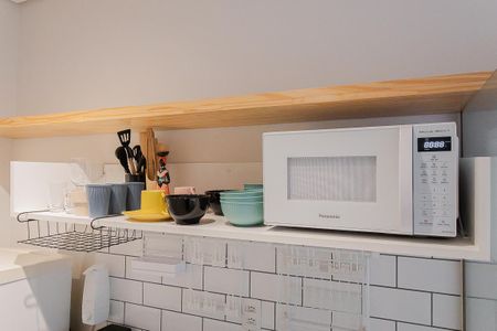 Studio à venda com 27m², 1 quarto e sem vagaCozinha