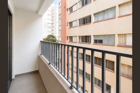 Varanda de kitnet/studio à venda com 1 quarto, 22m² em Bela Vista, São Paulo