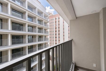 Varanda de kitnet/studio à venda com 1 quarto, 22m² em Bela Vista, São Paulo