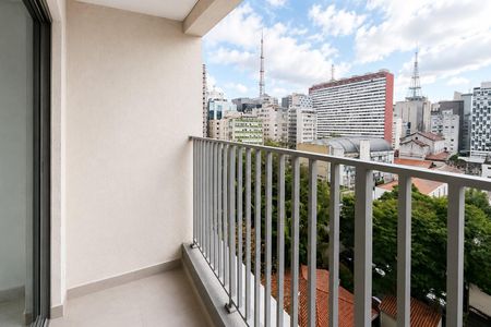 Studio à venda com 22m², 1 quarto e sem vaga Studio à venda com 22m², 1 quarto e sem vagaVaranda