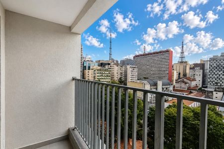 Studio à venda com 22m², 1 quarto e sem vaga Studio à venda com 22m², 1 quarto e sem vagaVaranda