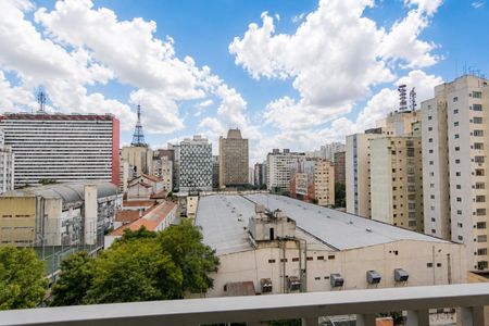 Vista da Varanda de kitnet/studio à venda com 1 quarto, 22m² em Bela Vista, São Paulo